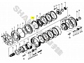 Диск фрикционный 403012-13 (с внутренними зубьями)/ZL40.6.14 Диск фрикционный 403012-13 (с внутренними зубьями)/ZL40.6.14