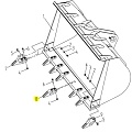 Зуб ковша прямой 252101813/ZL50G2-11100-1 Зуб ковша прямой 252101813/ZL50G2-11100-1
