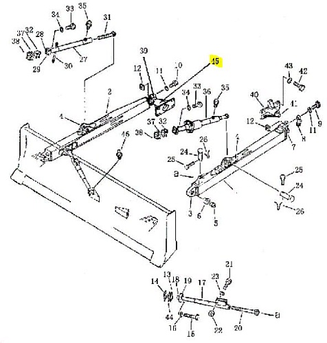 Цапфа правая 16L-80-50000 Цапфа правая 16L-80-50000