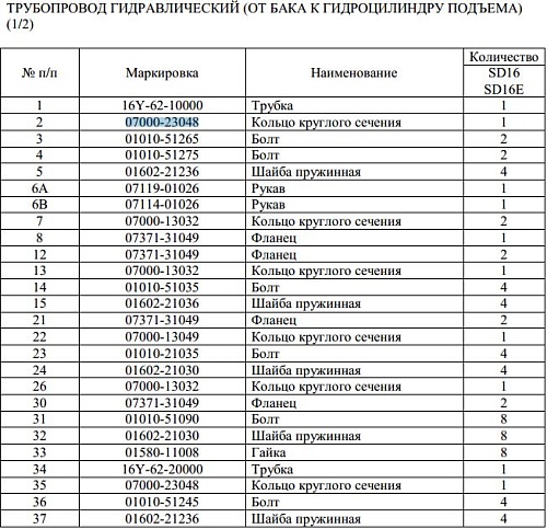 Кольцо 07000-23048 Кольцо 07000-23048