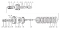 Муфта сцепления ZL50G2-03400 Муфта сцепления ZL50G2-03400